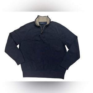 Men’s nautica quarter zip sweater navy blue